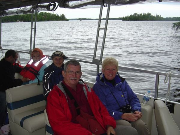 Boat tour in Voyageurs National Park
