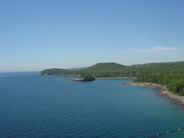View from the top of the lighthouse