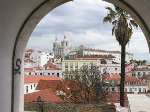 1 View of the Monastery from Alfama