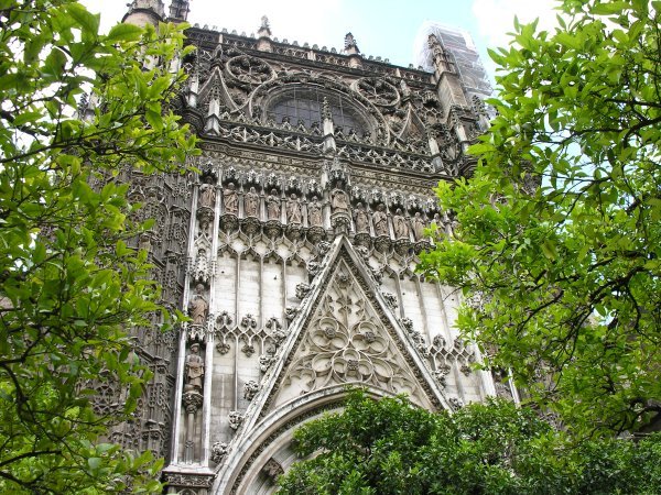 12  Amazing detail on the cathedral entrance