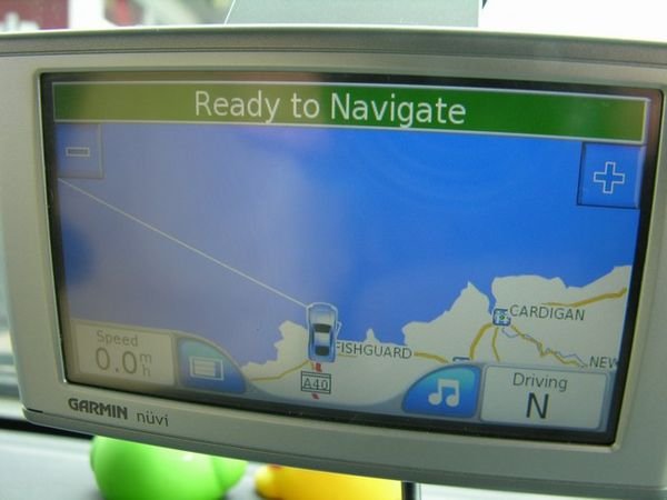 Picture of GPS waiting for ferry 
