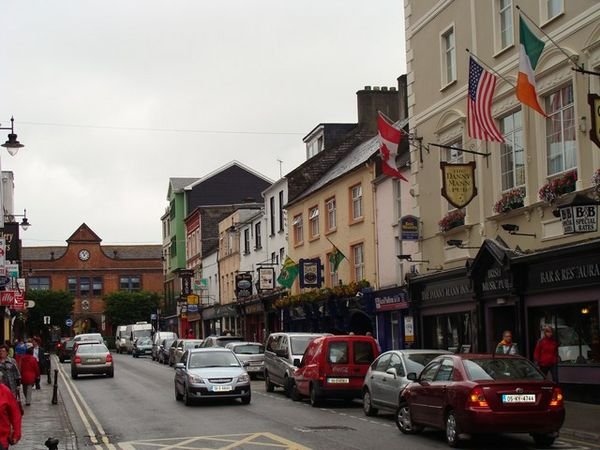 The main street in Killarney