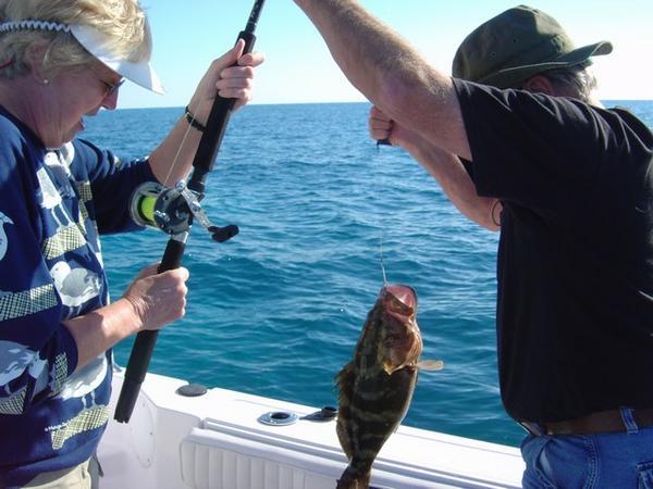 Maureen and Grouper it was too small