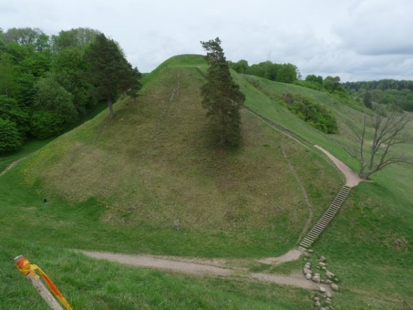 More mounds at Kernave