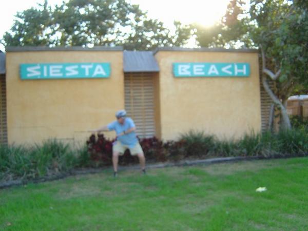 Siesta Beach Sign 
