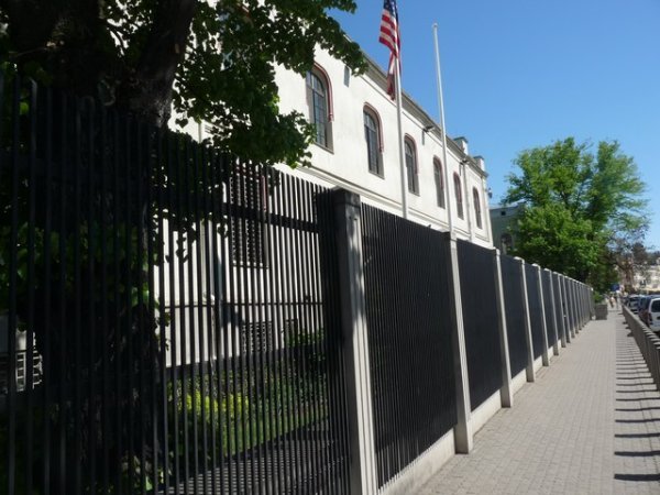 US Embassy (a fortress?)