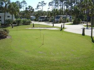 Golf course at RV Park