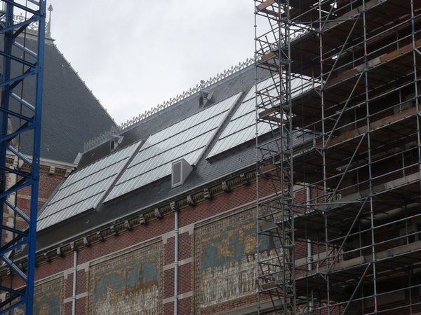 Solar panels in Amsterdam