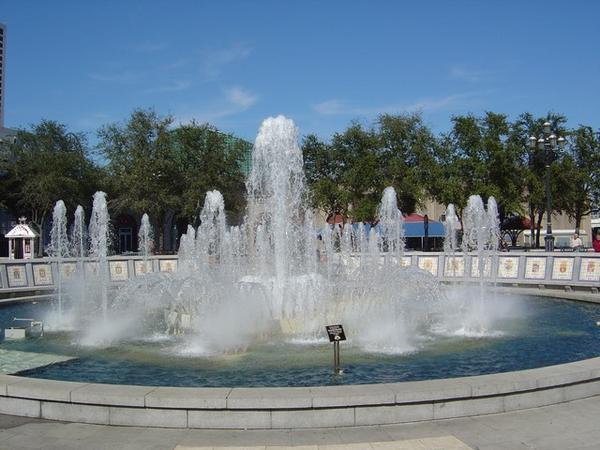 Fountain in Riverwalk