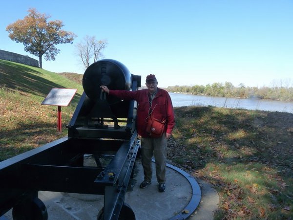 Bob ready to load the cannon