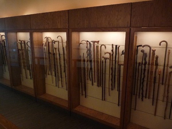 Walking Canes sent to FDR from all across the world