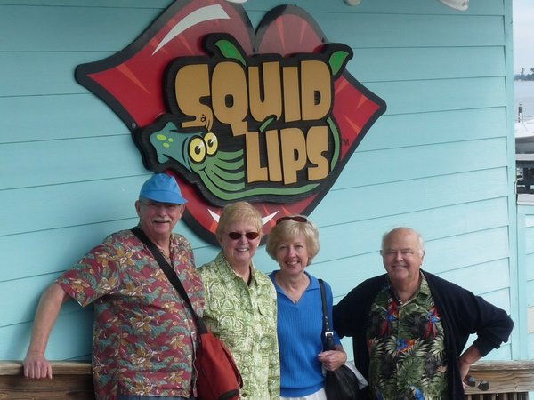 Our group at Squid Lips