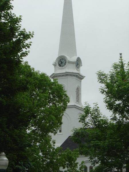 Typical New England church