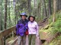 Fundy National Park, the rain will not stop us! 