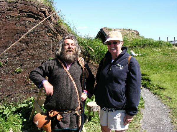 Kel and Viking friend, he had many an entertaining story to tell. 