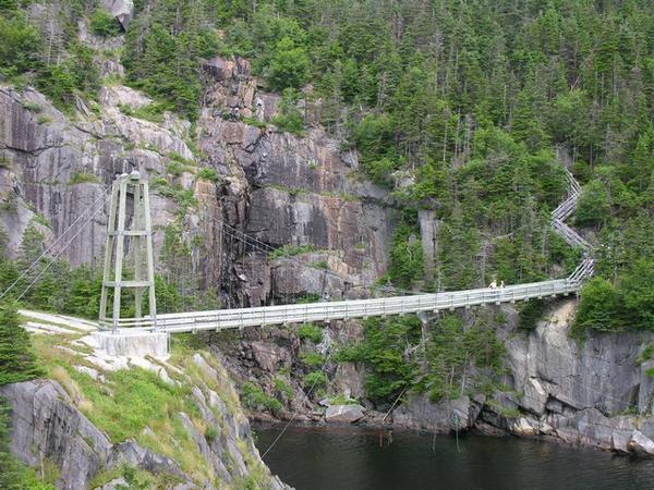 Suspended Bridge, East Coast Trail