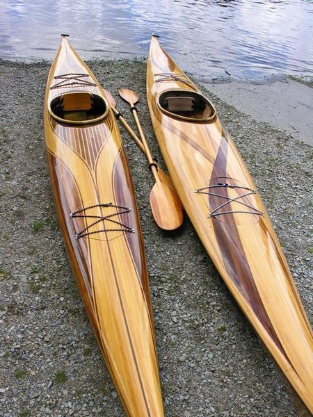 Hand made kayaks, nice