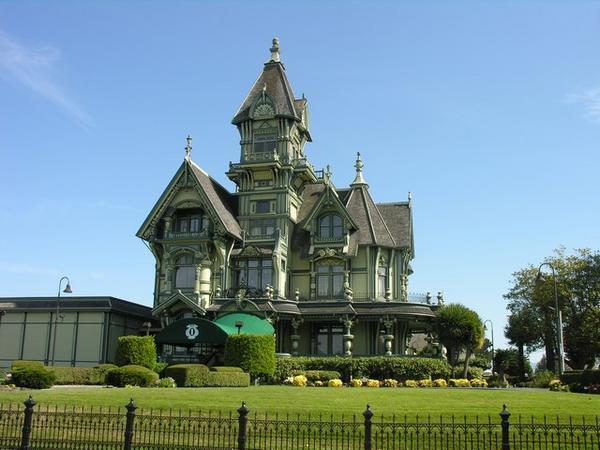 A fancy old Victorian mansion in Eureka! 