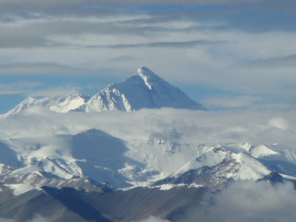 View on leaving Everest