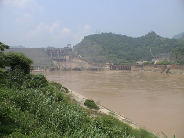 Dam about 50km out of Hanoi