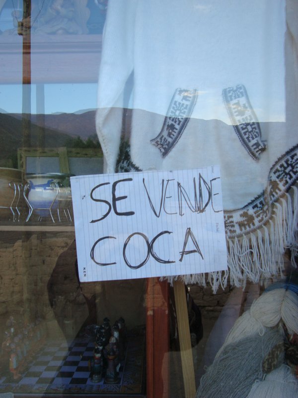 NORTE DE ARGENTINA. Se vende coca