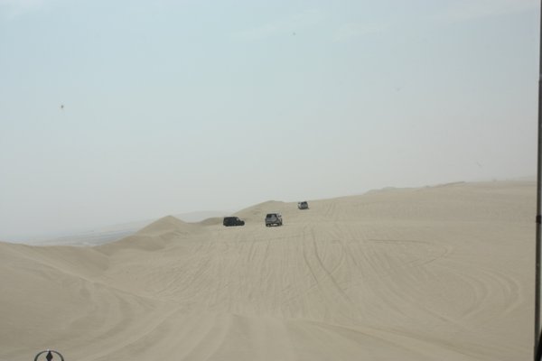 In the dunes