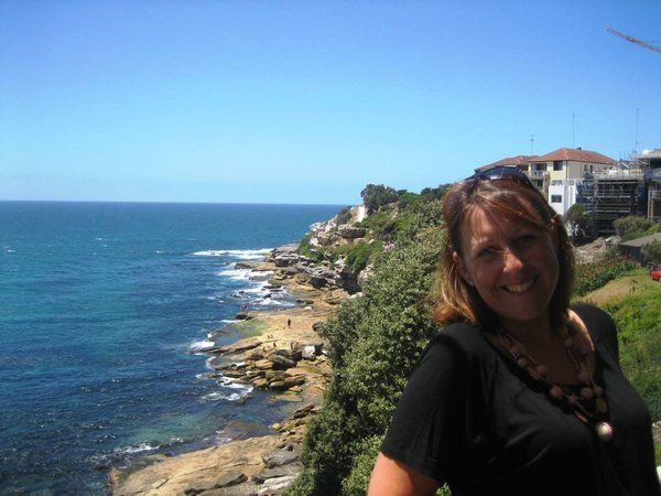 Me on the balcony - Bondi Beach