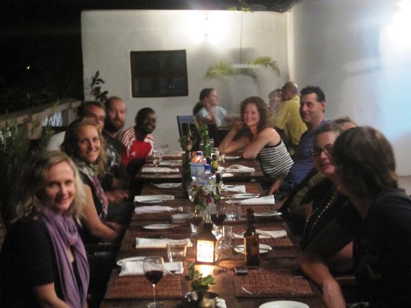 Dinner at Africa House