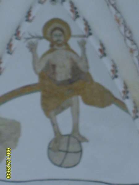 Jesus with Newly Discovered America World