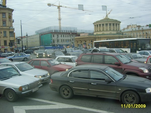 Russian Traffic - it's ridic