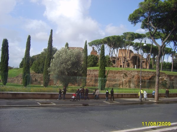 Outside Rome
