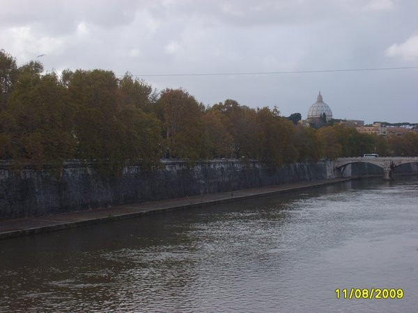 View of Tiber from Ponte Sisto
