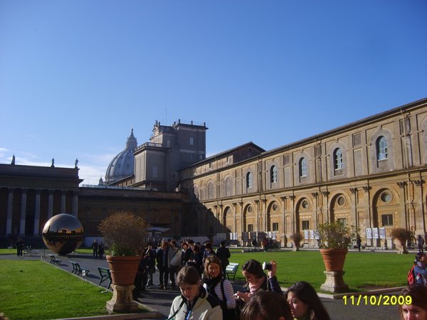 Vatican Museums Courtyard