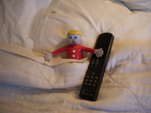 Mr. Bill thinks bed all day would be good