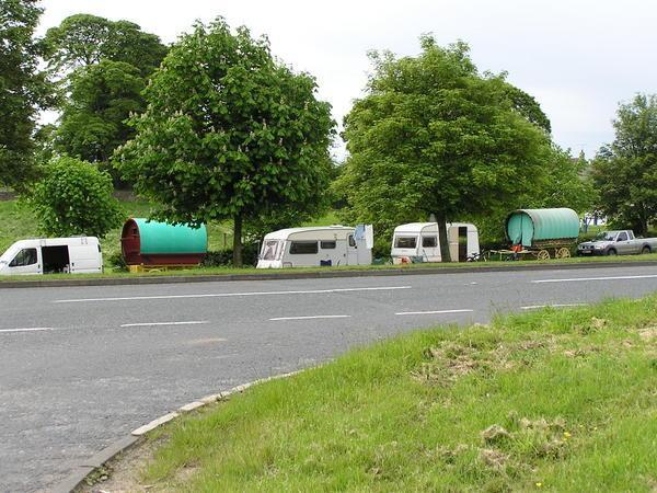 Gypsies near Gainford