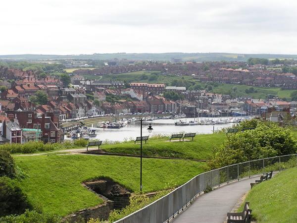 Whitby and the River Esk