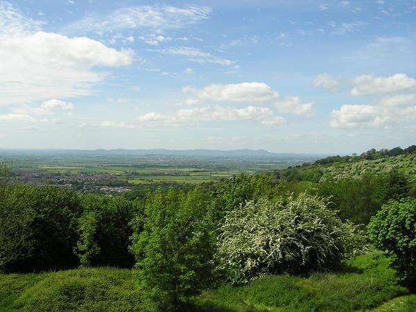 The Vale of Evesham from Cleeve Hill