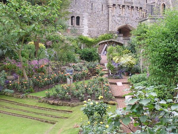 Private Gardens at Windsor Castle
