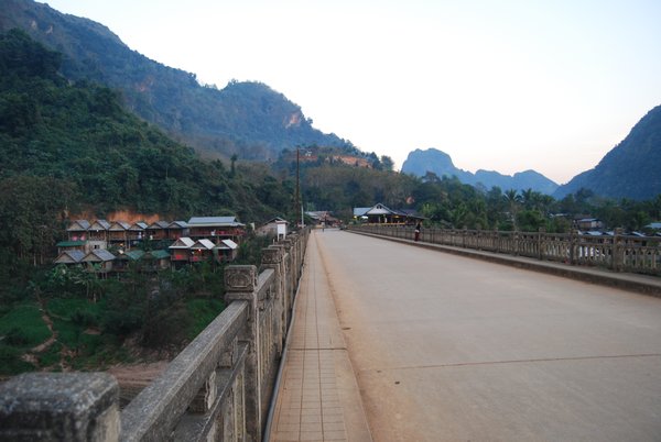 Bridge Spanning the Nam Ou