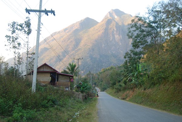 Street through Nong Kiaw