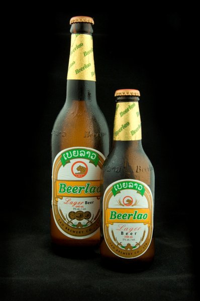 Beer Lao- two sizes