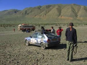 MEETING UP WITH MONGOL RALLY PARTICIPANTS