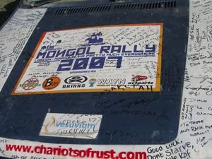 MEETING UP WITH MONGOL RALLY PARTICIPANTS