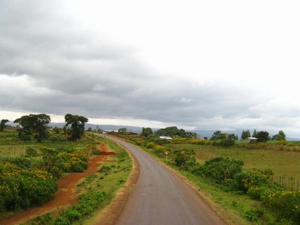 LANDSCAPE AFTER BORDER XING FROM KENYA