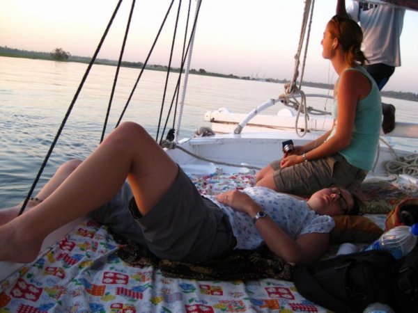 FELUCCA SAIL, ASWAN