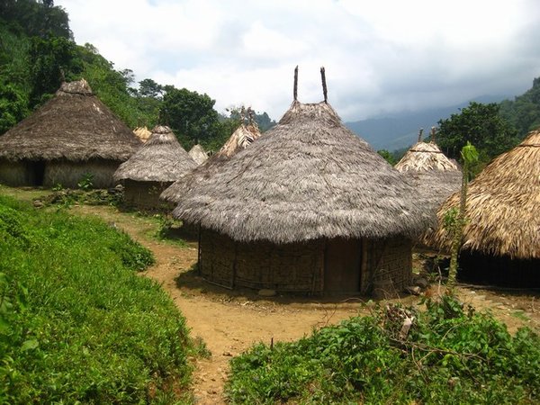 Local Tayrona village