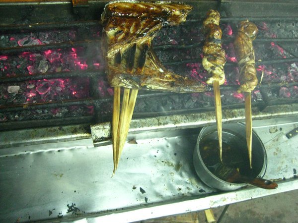 tuna jaws grilling