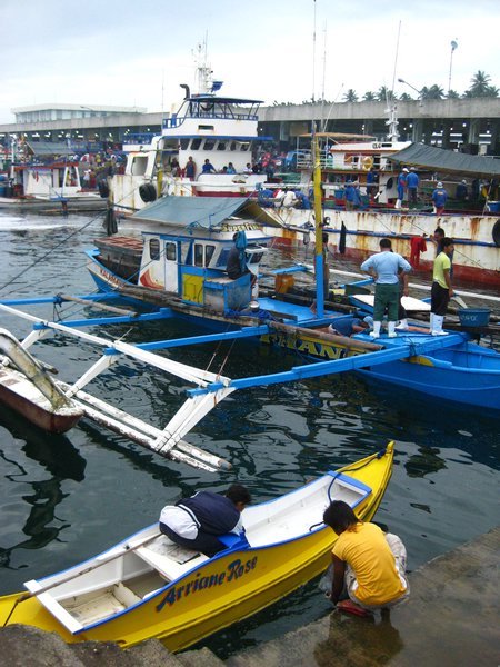 Fishing port near Makar Wharf