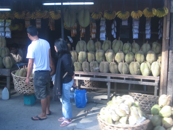 durian stalls