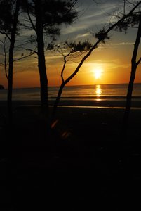 Tip of Borneo sunset